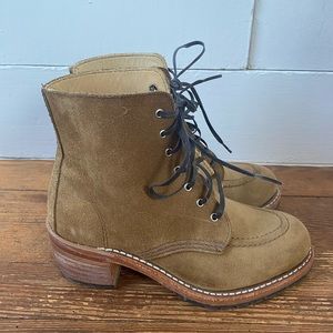 New Red Wing Clara Boot olive/ brown suede size 7
